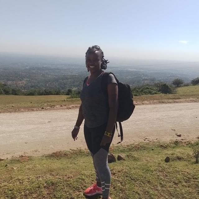 Au pair Lydia in Kenya