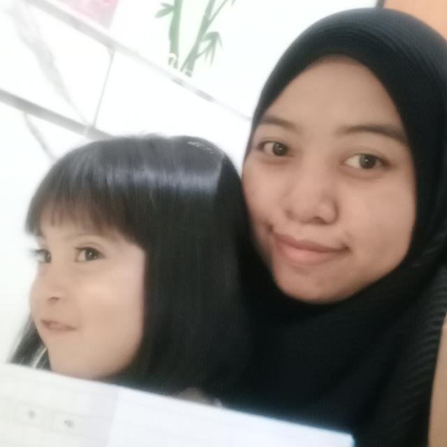 Au pair Siti in Indonesia